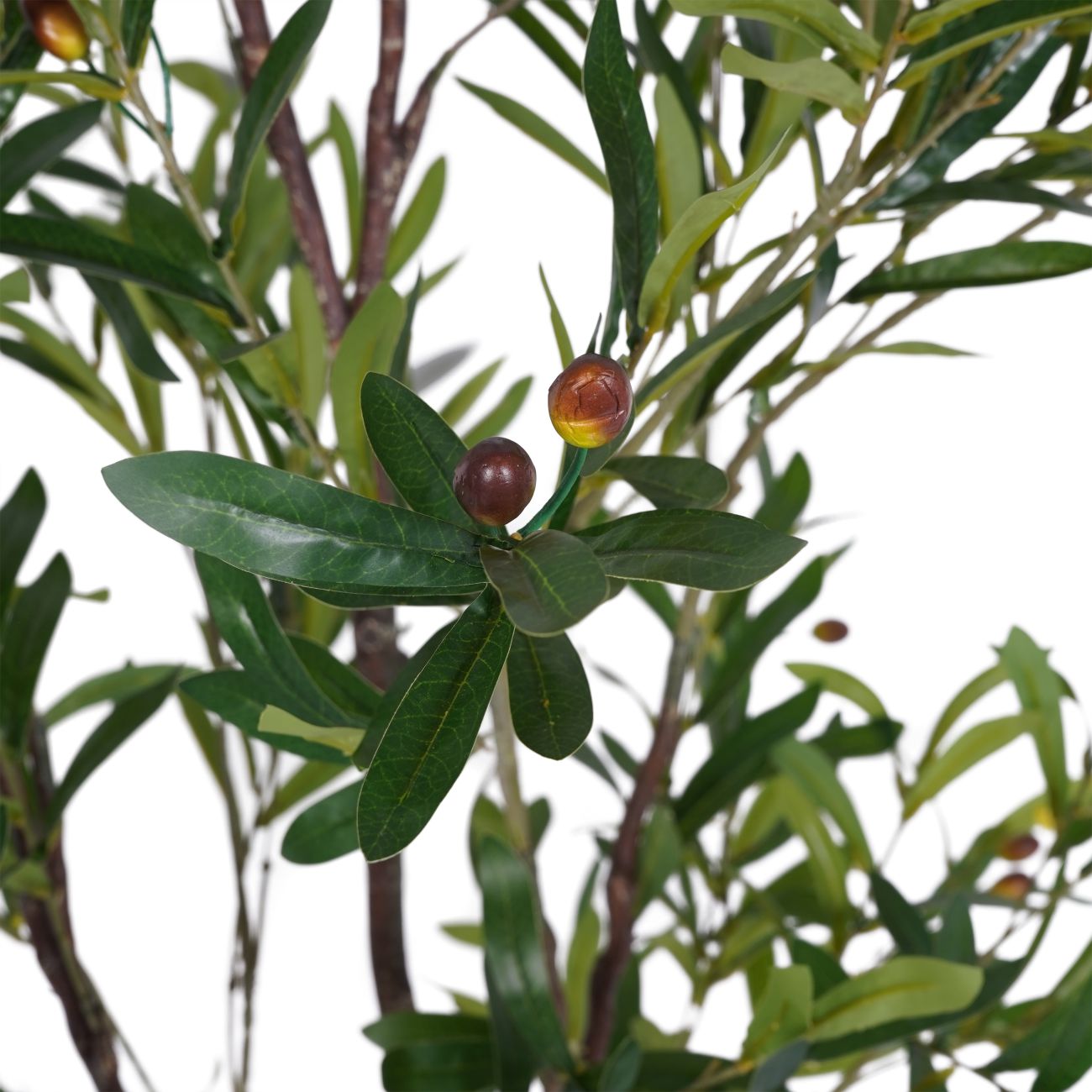 Artificial Mediterranean Olive Fruit Tree 6ft XL